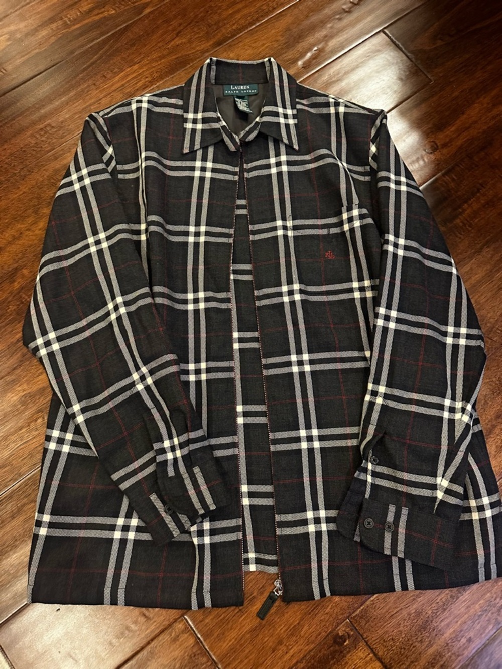 Ralph Lauren Black Plaid